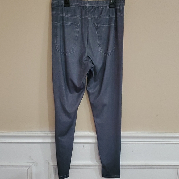 Colorful Patchwork Leggings - Picture 2 of 2